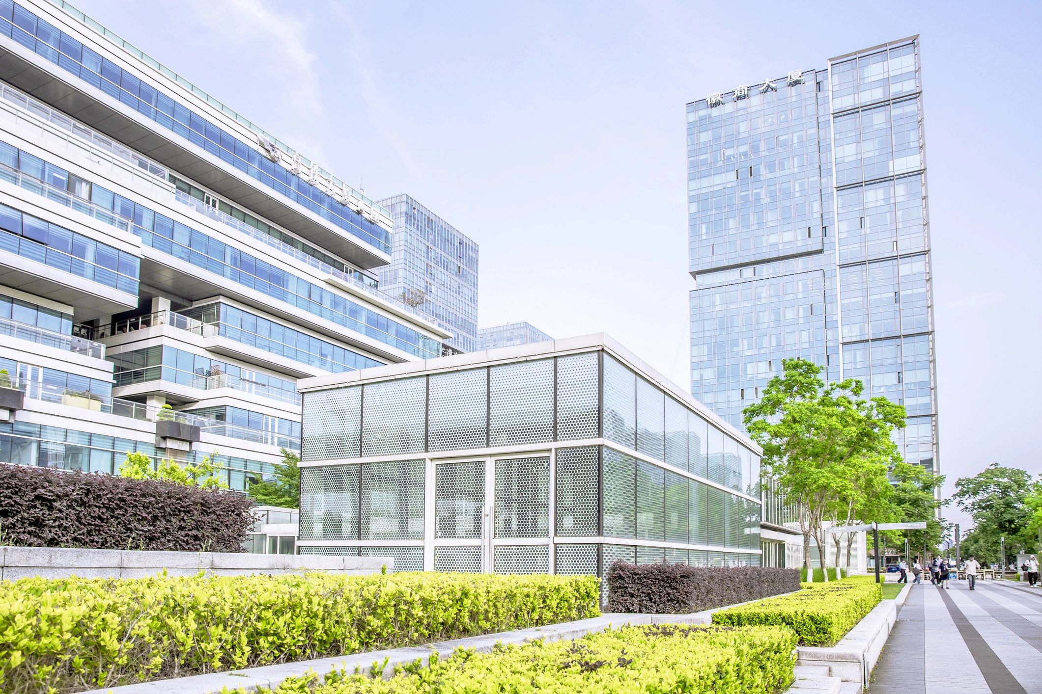 industrial office exterior building